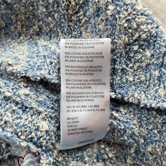 NWOT Free People Good Day Cropped Pullover, sz M - Picture 7 of 7